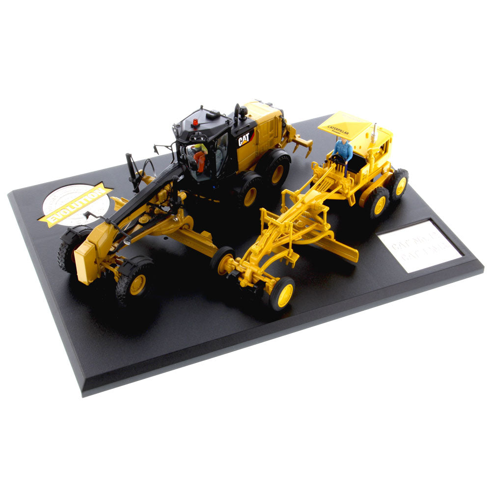 Diecast Masters 85560 Cat Road Grader No.12 & 12M3 Set