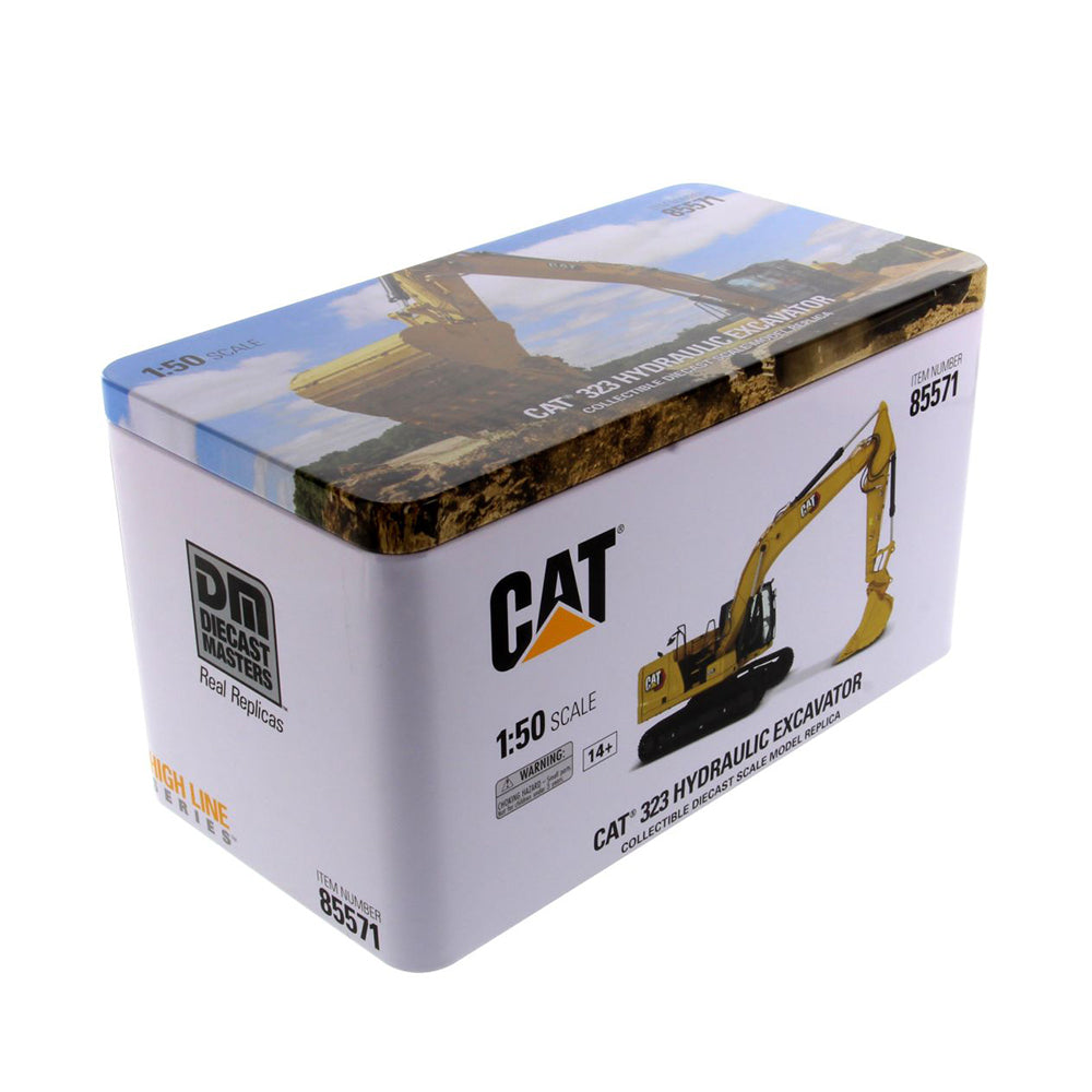 ミニカー CAT 323 Hydraulic Excavator 1:50 Diecast Masters 85571 Cat 323 Hydraulic Excavator Next Generation
