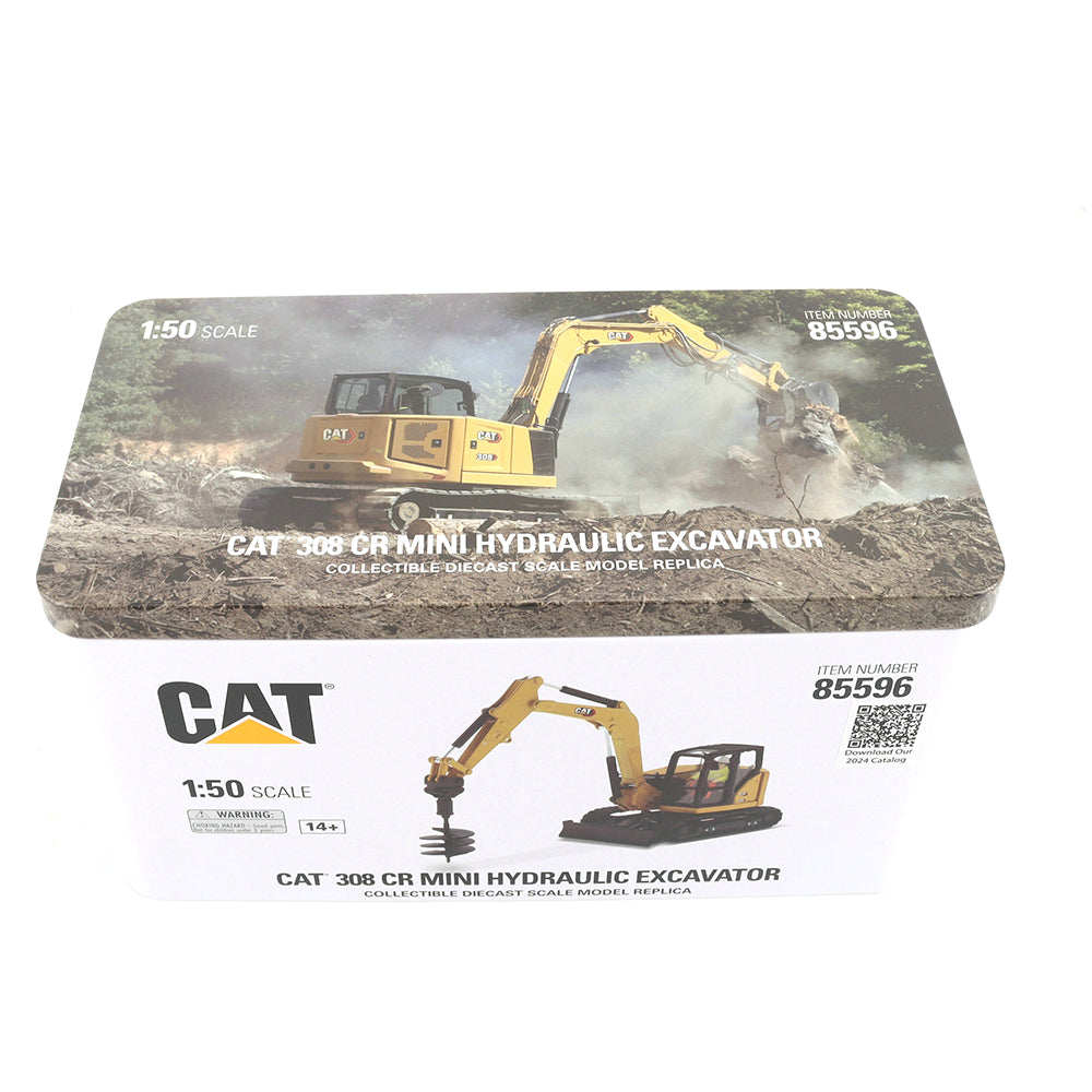 ミニカー CAT Diecast Masters 85596 Cat 308 CR Mini Hydraulic Excavator