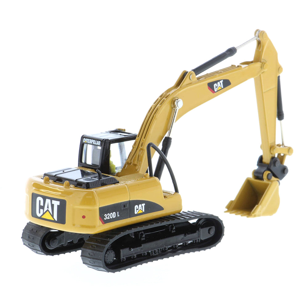 Diecast Masters 85652 Cat 320D L Hydraulic Excavator with Various