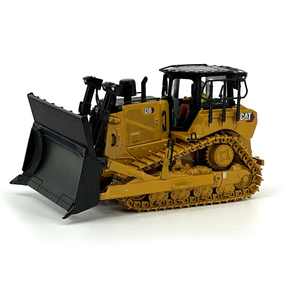CLAAS Roliant 857 Roto Cut ミニチュアモデル Diecast Masters 85758 Cat D8 Bulldozer Garbage Recycling 1