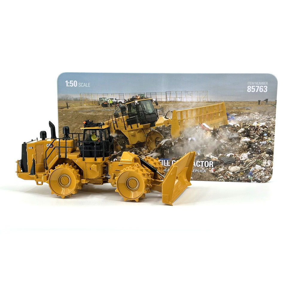 Diecast Masters 85763 Cat 836 Landfill Compactor 1:50 – DieCastEurope