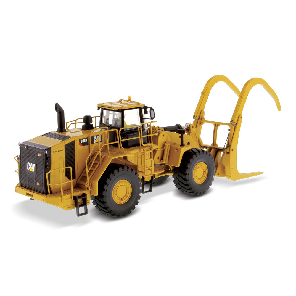 CAT 988K ホイールローダー 1:50スケール Diecast Masters 85917 Cat 988K Wheel Loader Forestry 1:50