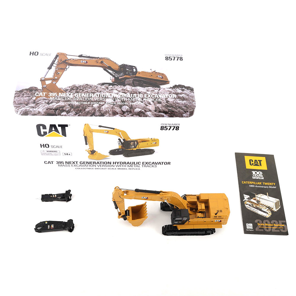 キャタピラー建機　CAT 395 NEXT GENERATION 　1/87 Caterpillar CAT 395 Next Generation Hydraulic Excavator
