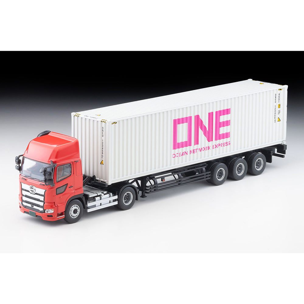 
                  
                    Tomica Limited Vintage Neo LV-N292d Hino Profia mit Auflieger & 40ft Container ONE 1:64
                  
                
