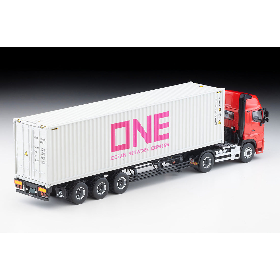 Tomica Limited Vintage Neo LV-N292d Hino Profia mit Auflieger & 40ft Container ONE 1:64