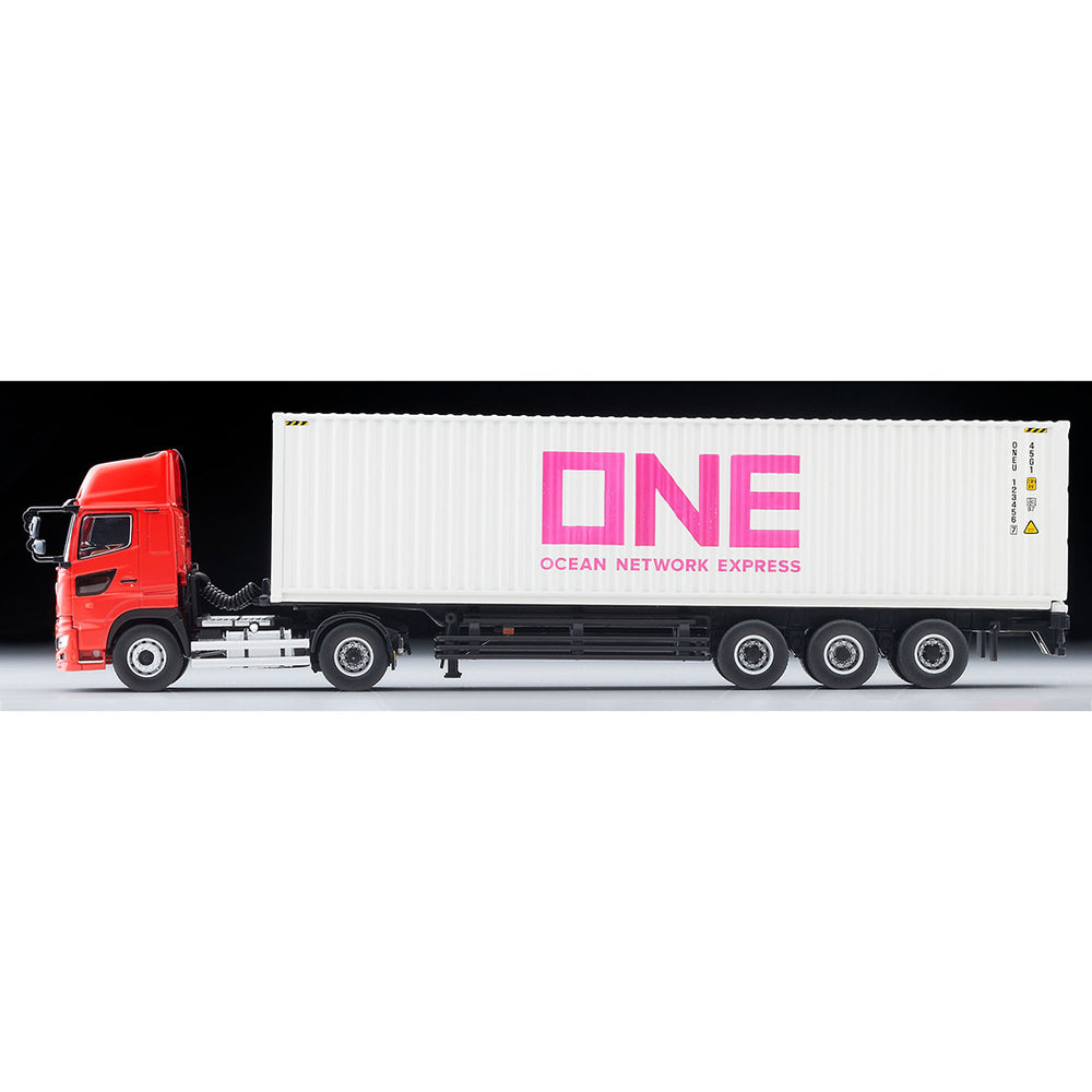 
                  
                    Tomica Limited Vintage Neo LV-N292d Hino Profia mit Auflieger & 40ft Container ONE 1:64
                  
                