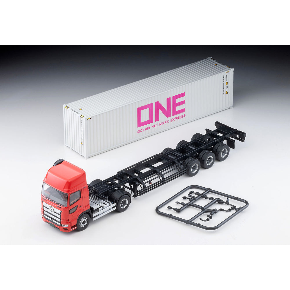 
                  
                    Tomica Limited Vintage Neo LV-N292d Hino Profia mit Auflieger & 40ft Container ONE 1:64
                  
                