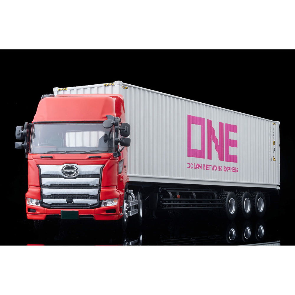 
                  
                    Tomica Limited Vintage Neo LV-N292d Hino Profia mit Auflieger & 40ft Container ONE 1:64
                  
                