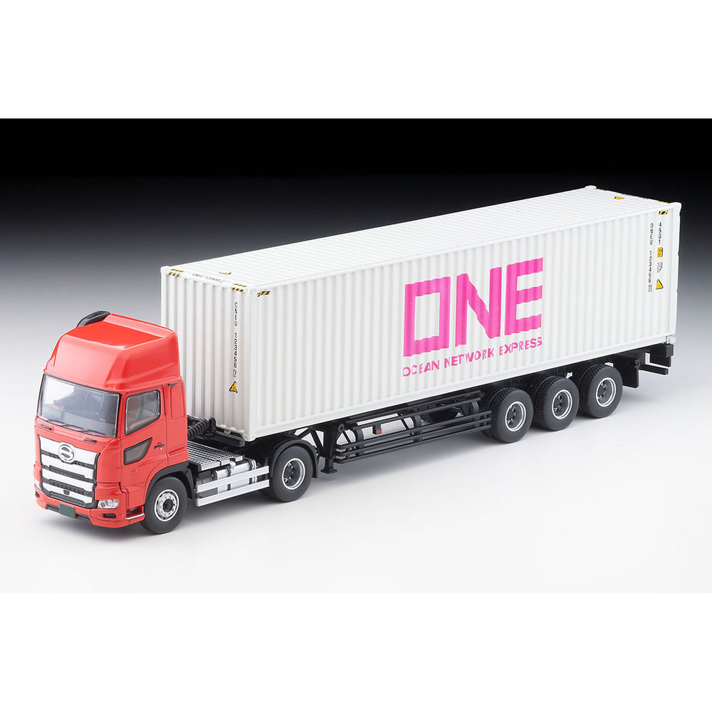 
                  
                    Tomica Limited Vintage Neo LV-N292d Hino Profia mit Auflieger & 40ft Container ONE 1:64
                  
                