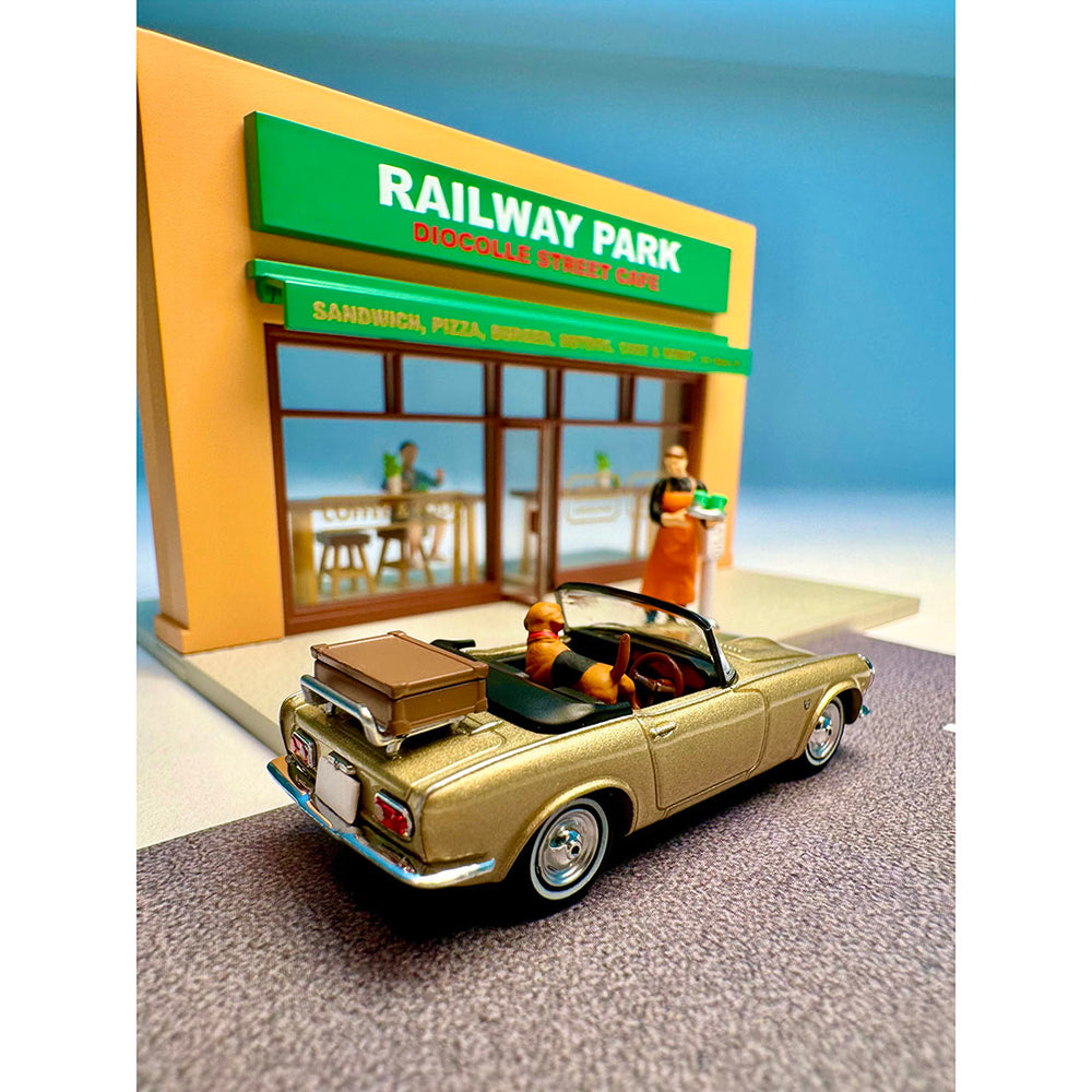
                  
                    Tomica Limited Vintage Neo #CarSnap 27a Cafe Terrasse 2 mit Honda S800 1:64
                  
                