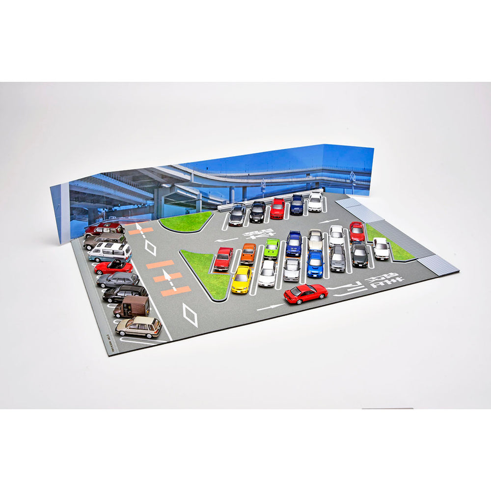 Tomica Tomicarama 12a Daikoku Parkplatz Matte A & Nissan Silvia Qs Aero 1995