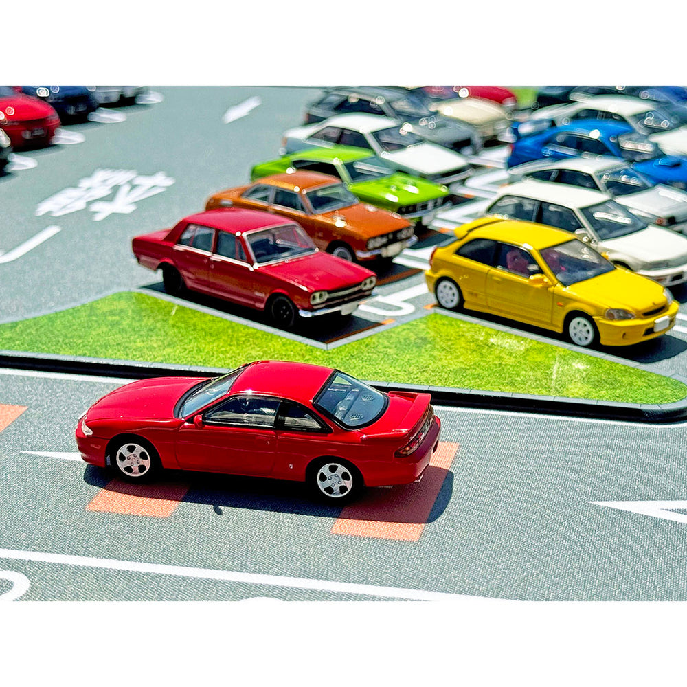 
                  
                    Tomica Tomicarama 12a Daikoku Parkplatz Matte A & Nissan Silvia Qs Aero 1995
                  
                
