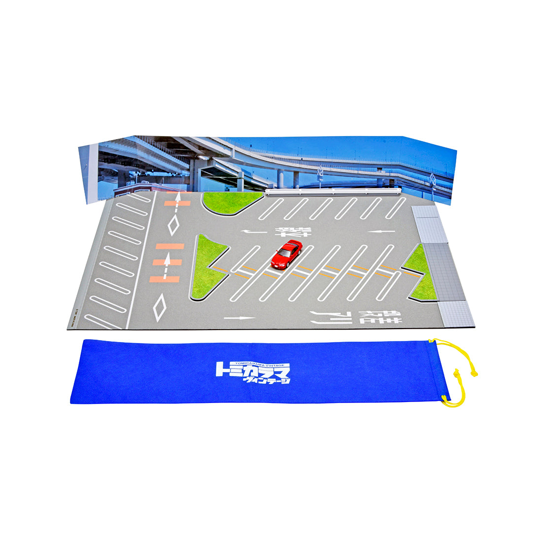 Tomica Tomicarama 12a Daikoku Parkplatz Matte A & Nissan Silvia Qs Aero 1995