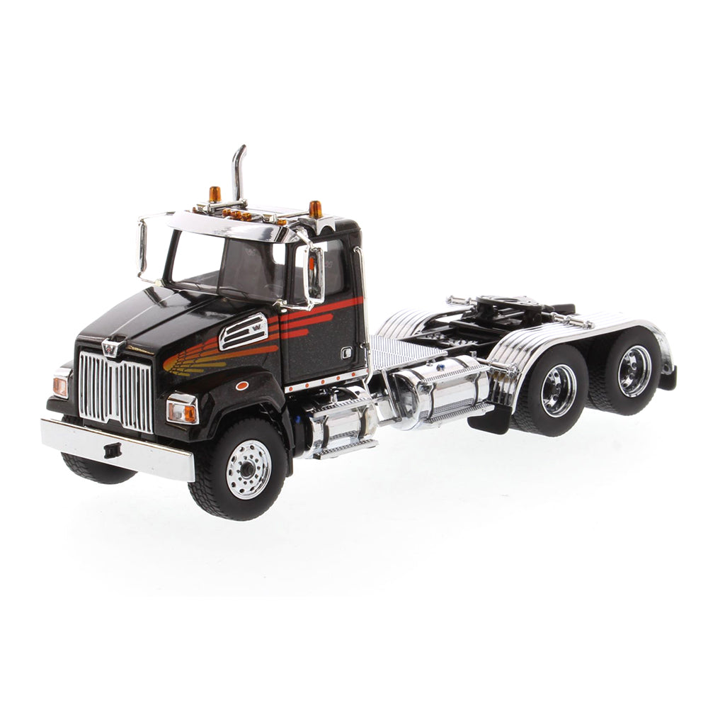 Diecast Masters 71036 lkw western star 4700 sf tandem truck schwarz 1:50 2