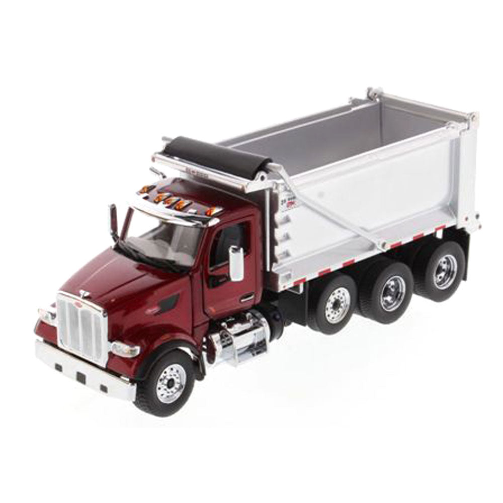 Diecast Masters 71077 lkw peterbilt 567 sf ox stampede kipplaster rot 1:50 1