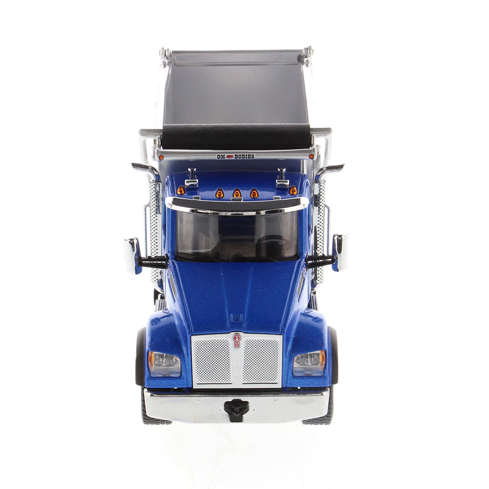 Diecast Masters 71078 lkw kenworth t880 sf ox stampede kipplaster blau 1:50 2