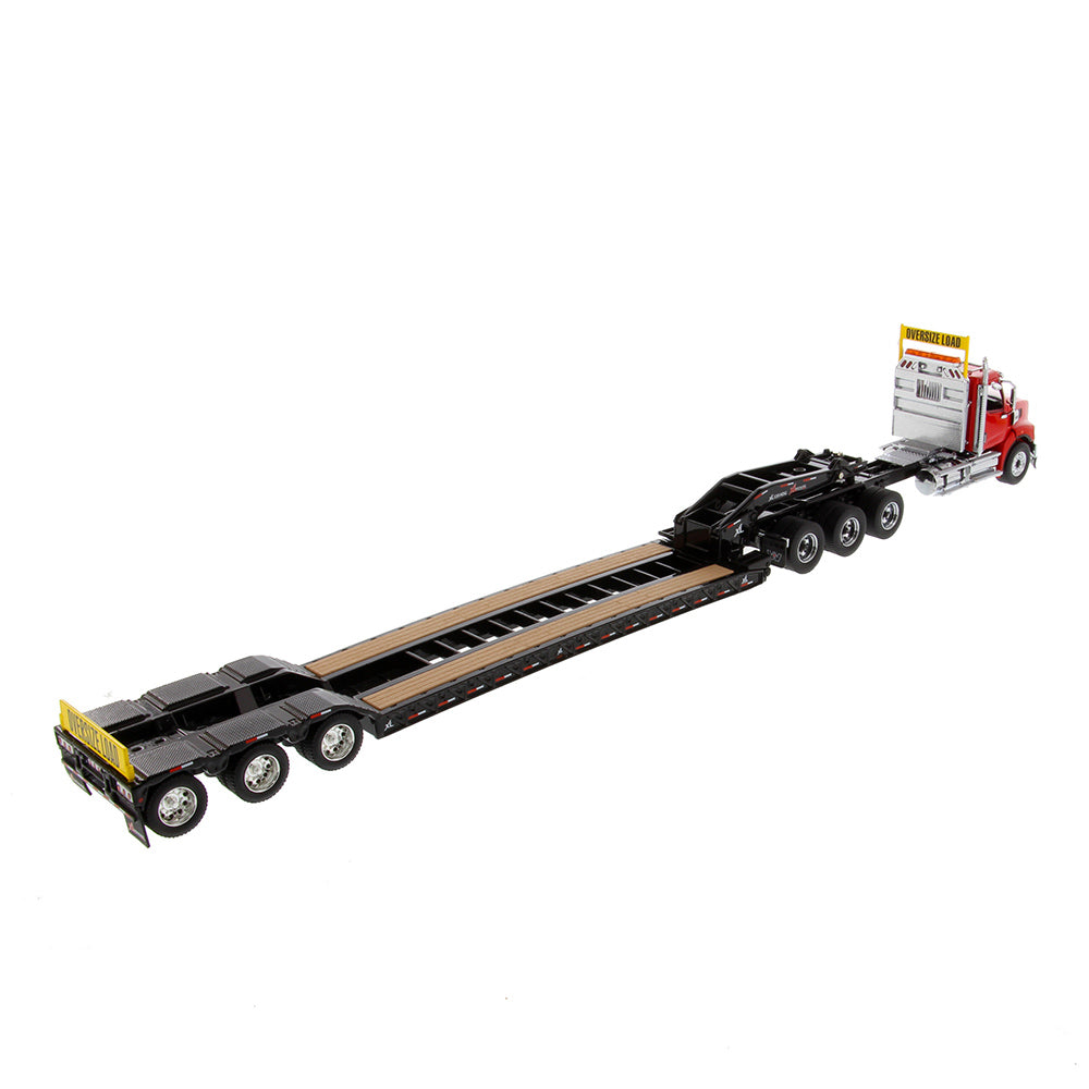
                  
                    Diecast Masters 71090 lkw western star 49x sbfa tridem heavy haul tractor w xl 120 hdg trailer rot black 1:50 3
                  
                