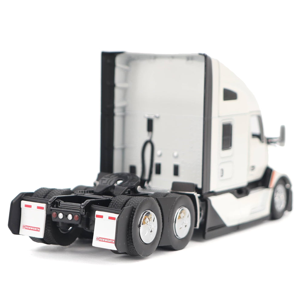 
                  
                    Diecast Masters 71119 lkw kenworth t680 next gen 76in high roof sleeper cab auflieger doppelachse weiss 1:50 3
                  
                