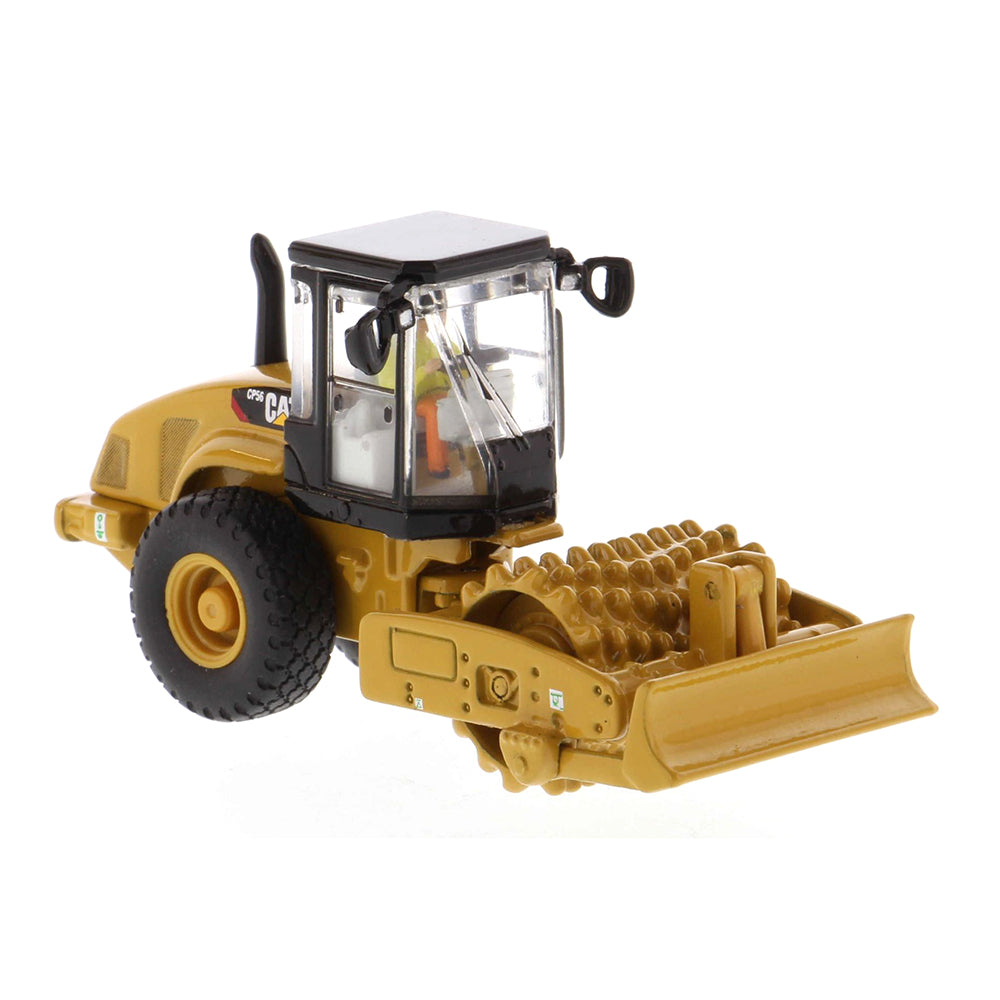 Diecast Masters 85247 cat cp56 padfoot drum vibratory soil compactor 1:87 2