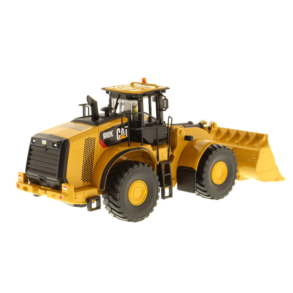 Diecast Masters 85296c cat 980k radlader w rockcon 1:50 2