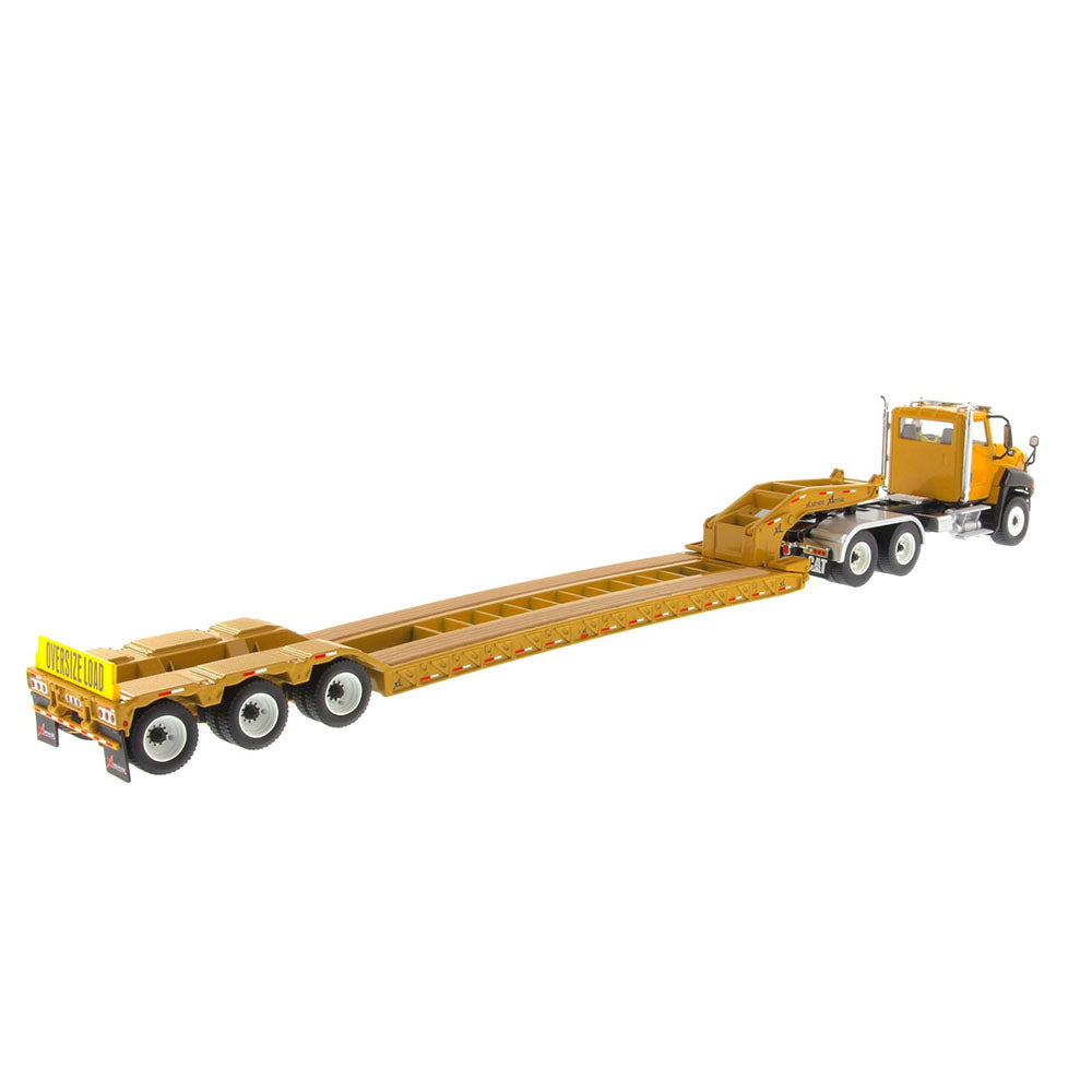 Diecast Masters 85503c cat ct660 day cab tractor w xl120 trailer 1:50 2