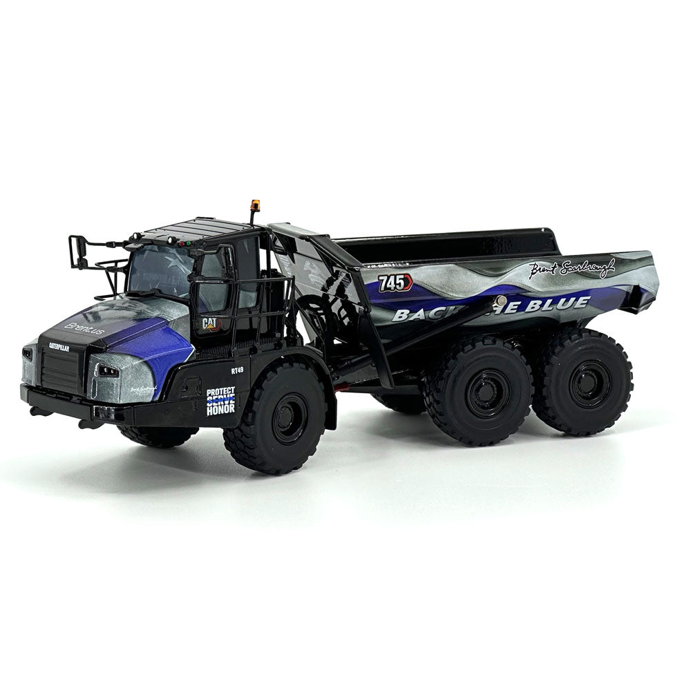 Diecast Masters 85528bcs cat 745 gelenk truck brent scarbrough version 1:50 1