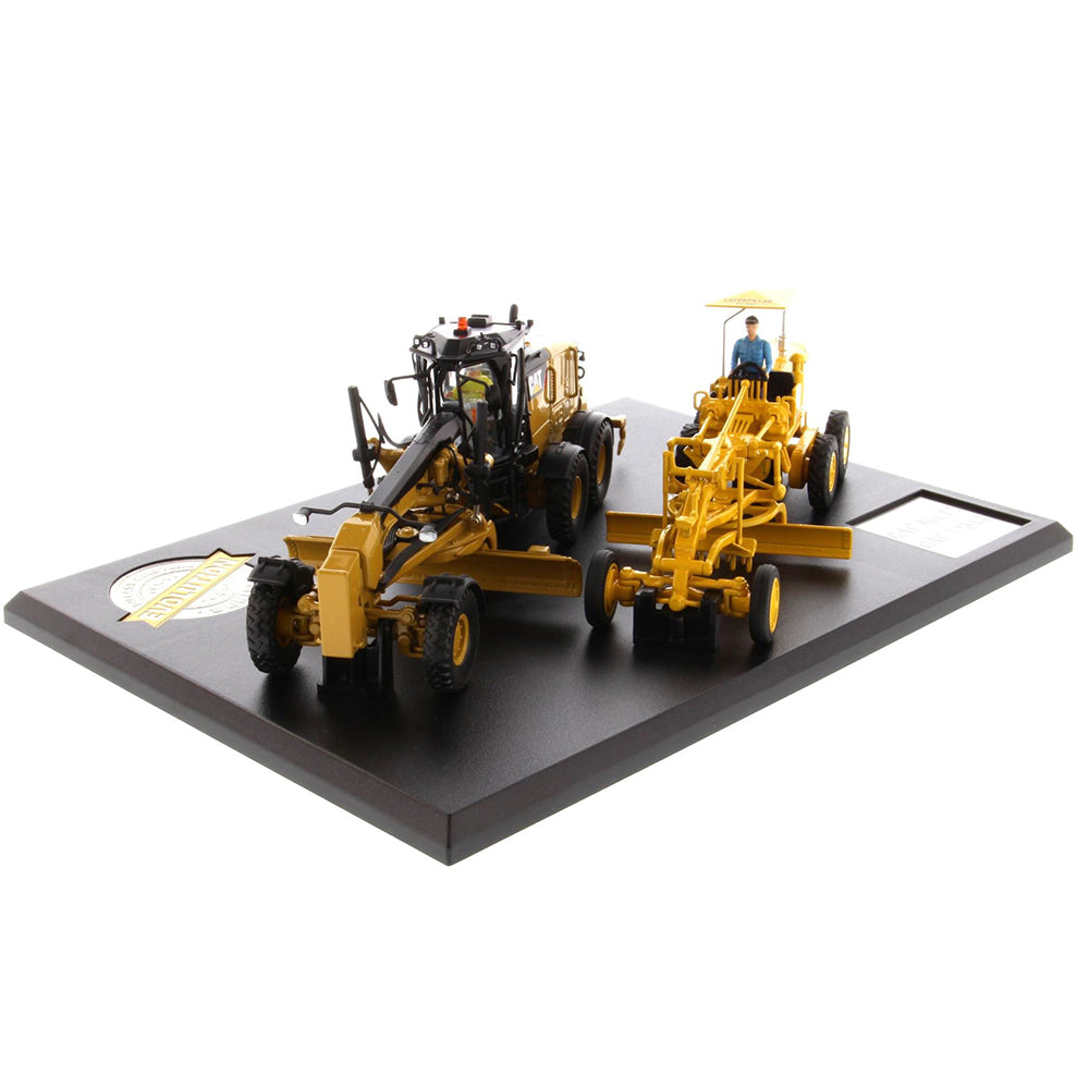 Diecast Masters 85560 Cat Road Grader No.12 & 12M3 Set