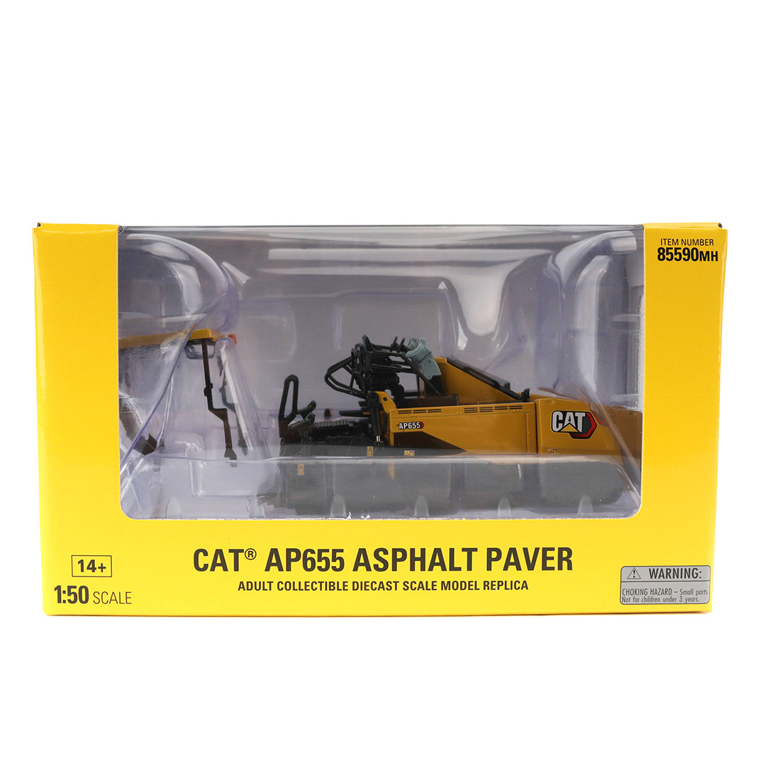 ☆【ダイキャストマスター】 1/50 Cat AP655Fアスファルト ペーバー [DM85590H]★未開封新品！ Cat Caterpillar Ap655f TRACKED Asphalt Paver 1 50th 85590 Diecast