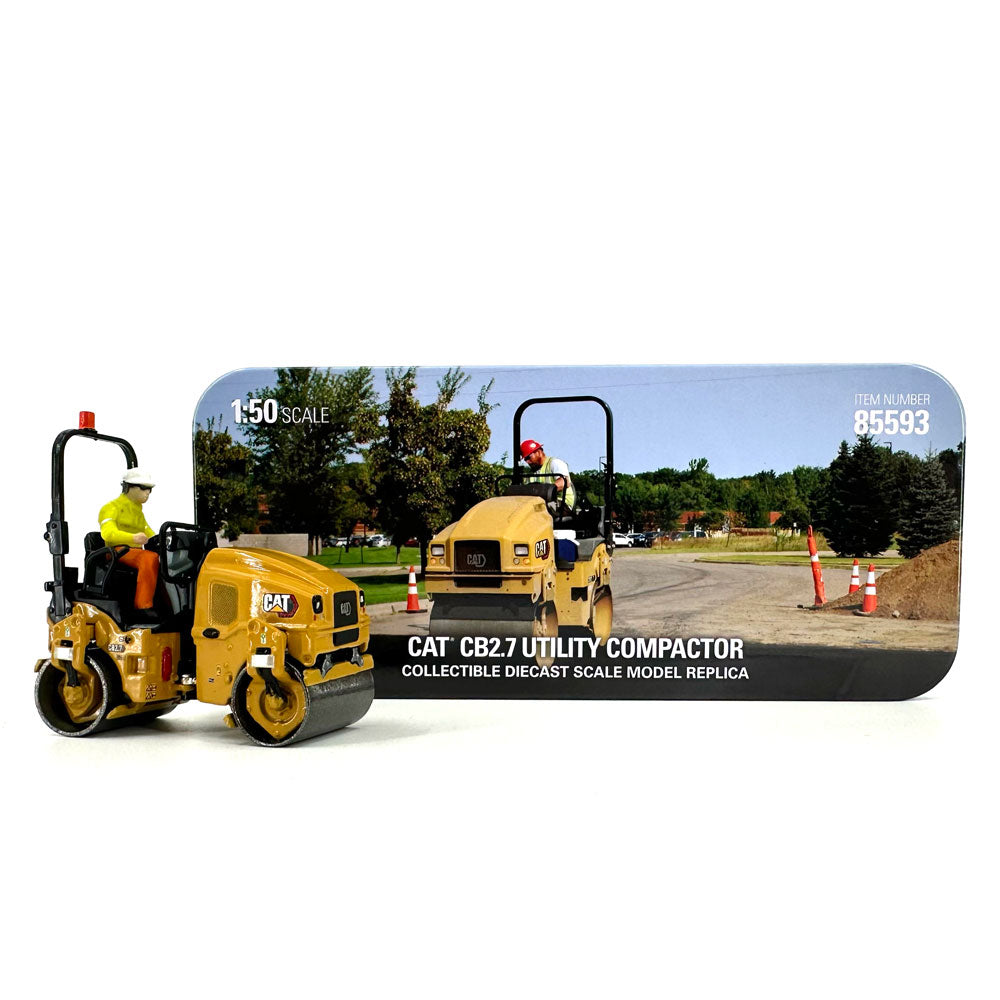 Diecast Masters 85593 cat cb 2 7 utility compactor 1:50 2
