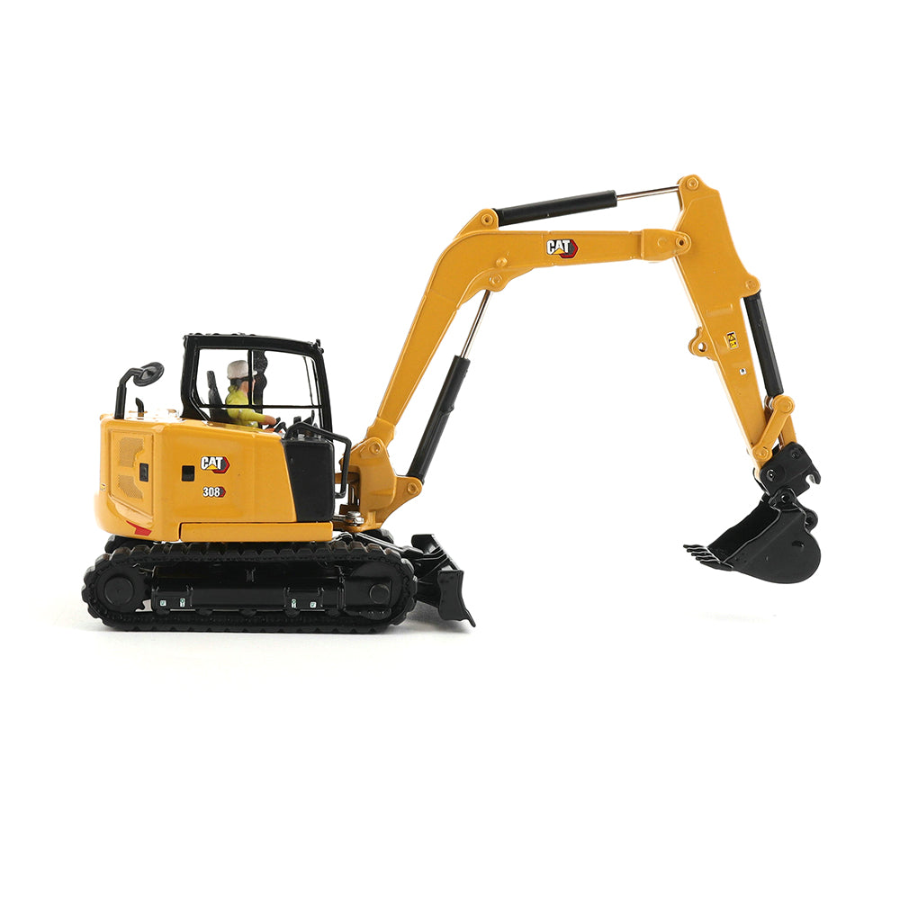 ミニカー CAT Diecast Masters 85596 Cat 308 CR Mini Hydraulic Excavator
