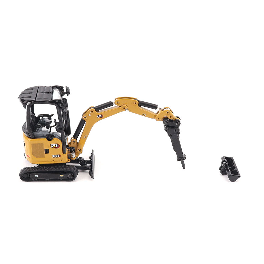 Diecast Masters 85597 Cat 301.7 CR Mini Hydraulic Excavator Next