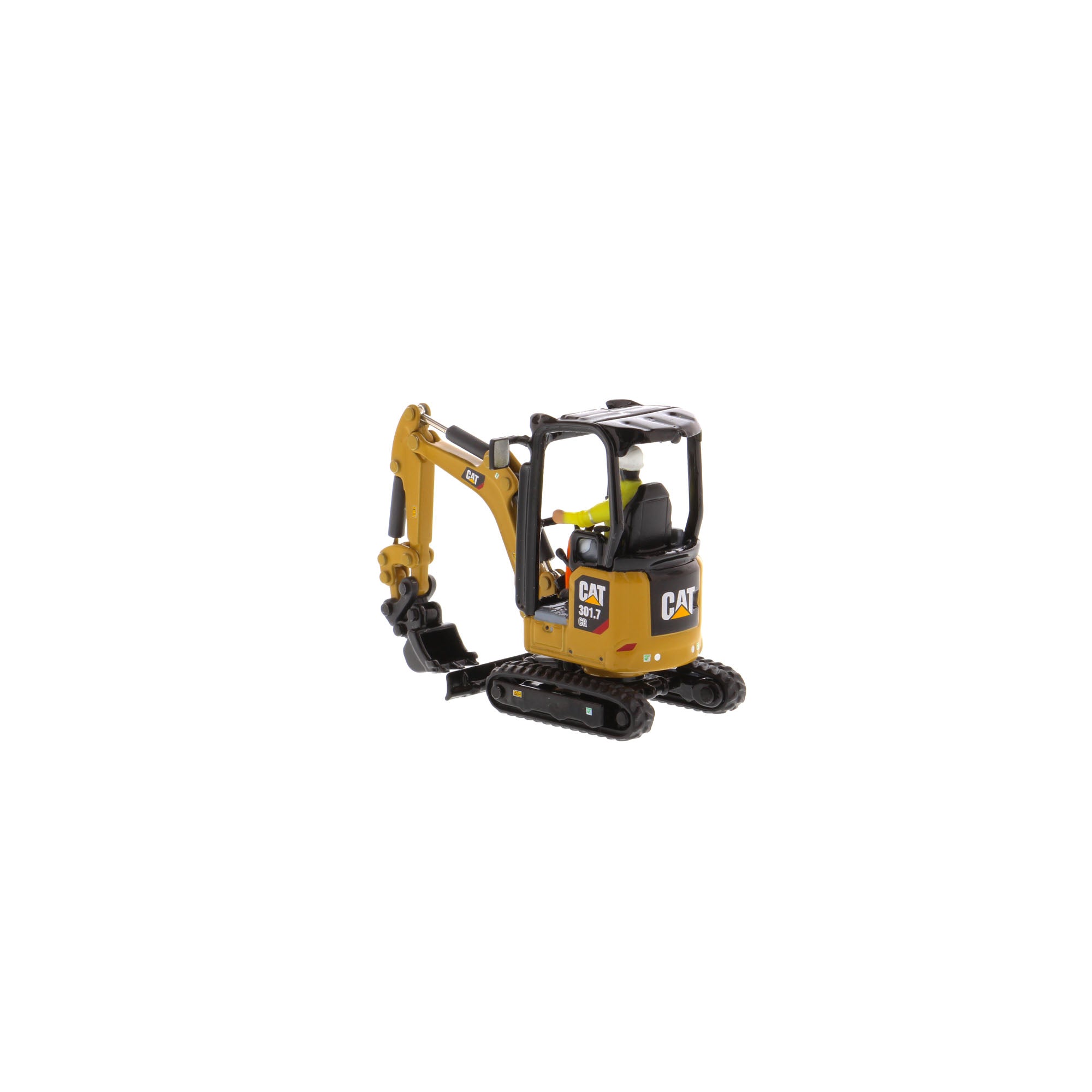 Diecast Masters 85597 Cat 301.7 CR Mini Hydraulic Excavator Next