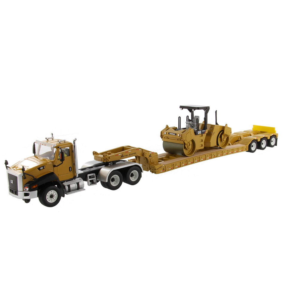 
                  
                    Diecast Masters 85601c cat ct660 day cab tractor kl120 low profile hdg trailer with cb 534d 1:50 7
                  
                