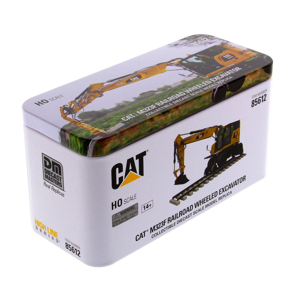 Diecast Masters 85612 cat m323f zwei wege bagger signalgelb 1:87 2