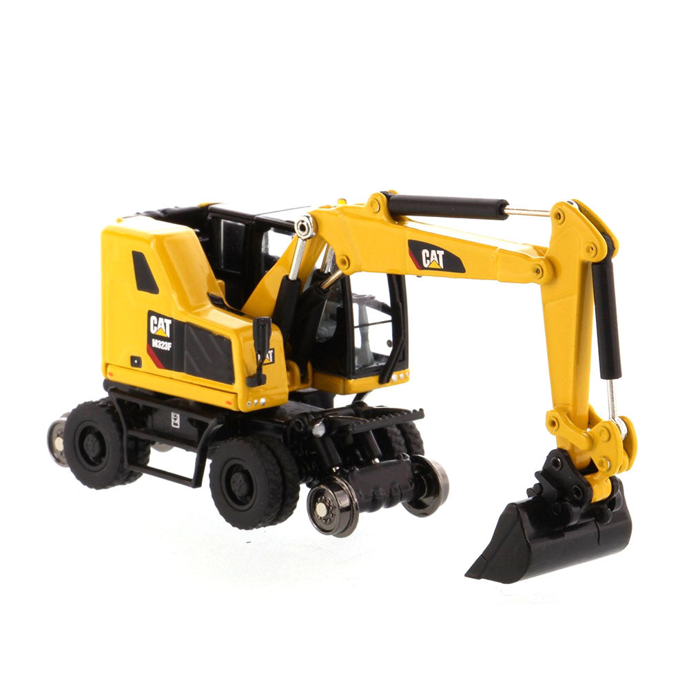 Diecast Masters 85612 cat m323f zwei wege bagger signalgelb 1:87 1
