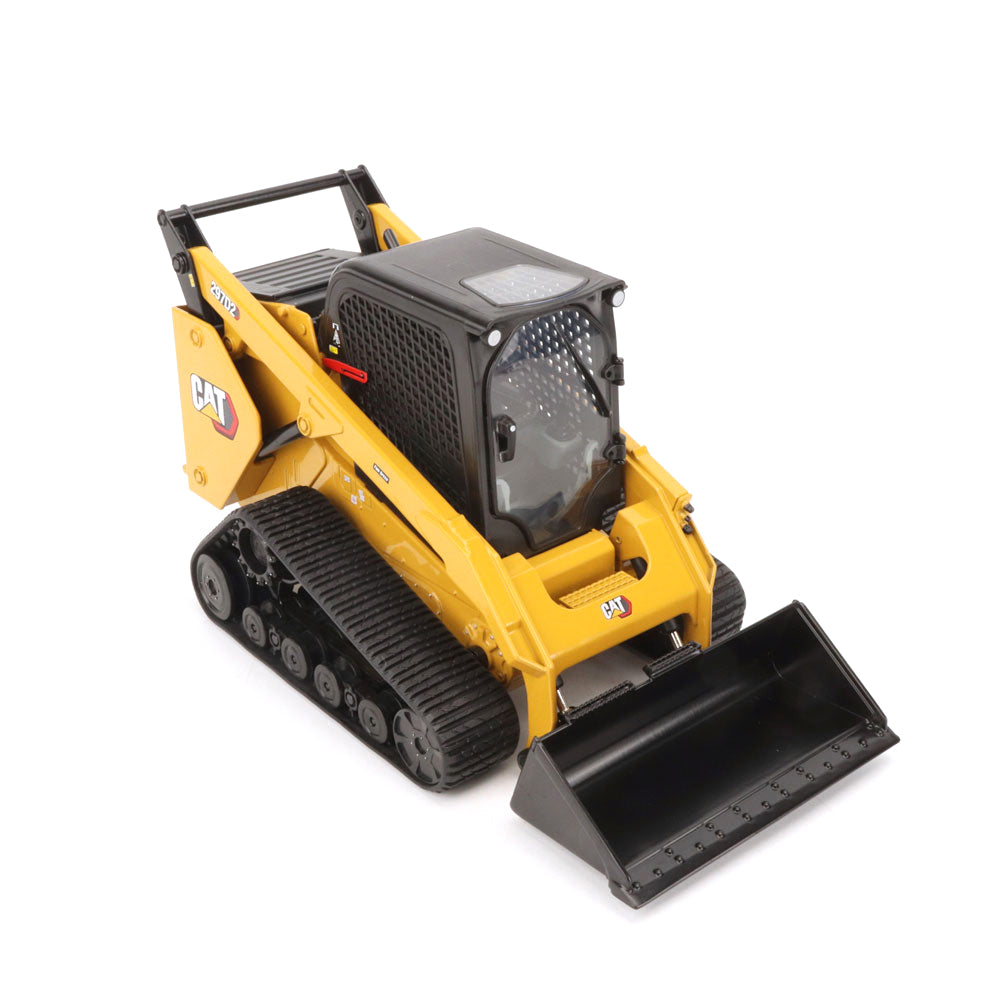 Diecast Masters 85628 cat 297d2 kompaktkettenlader schneeschieber gelb 1:16 1