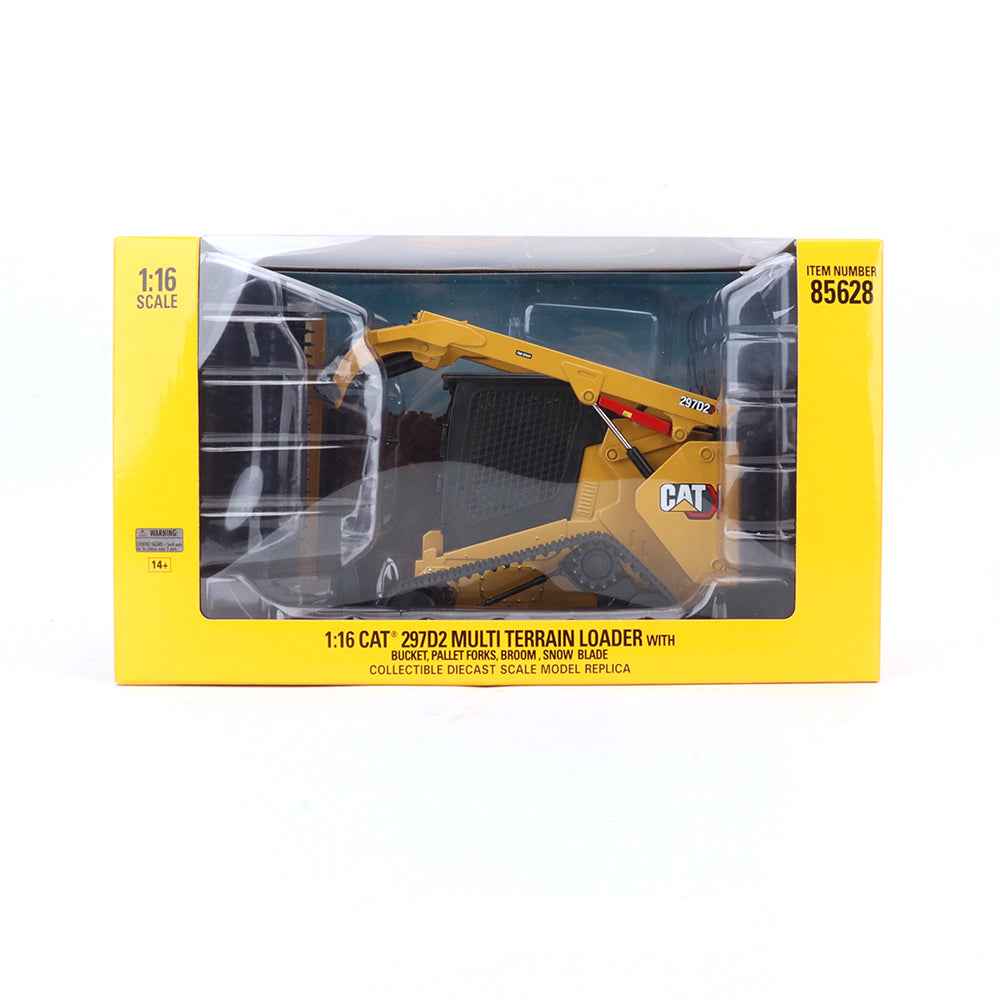 
                  
                    Diecast Masters 85628 cat 297d2 kompaktkettenlader schneeschieber gelb 1:16 48
                  
                
