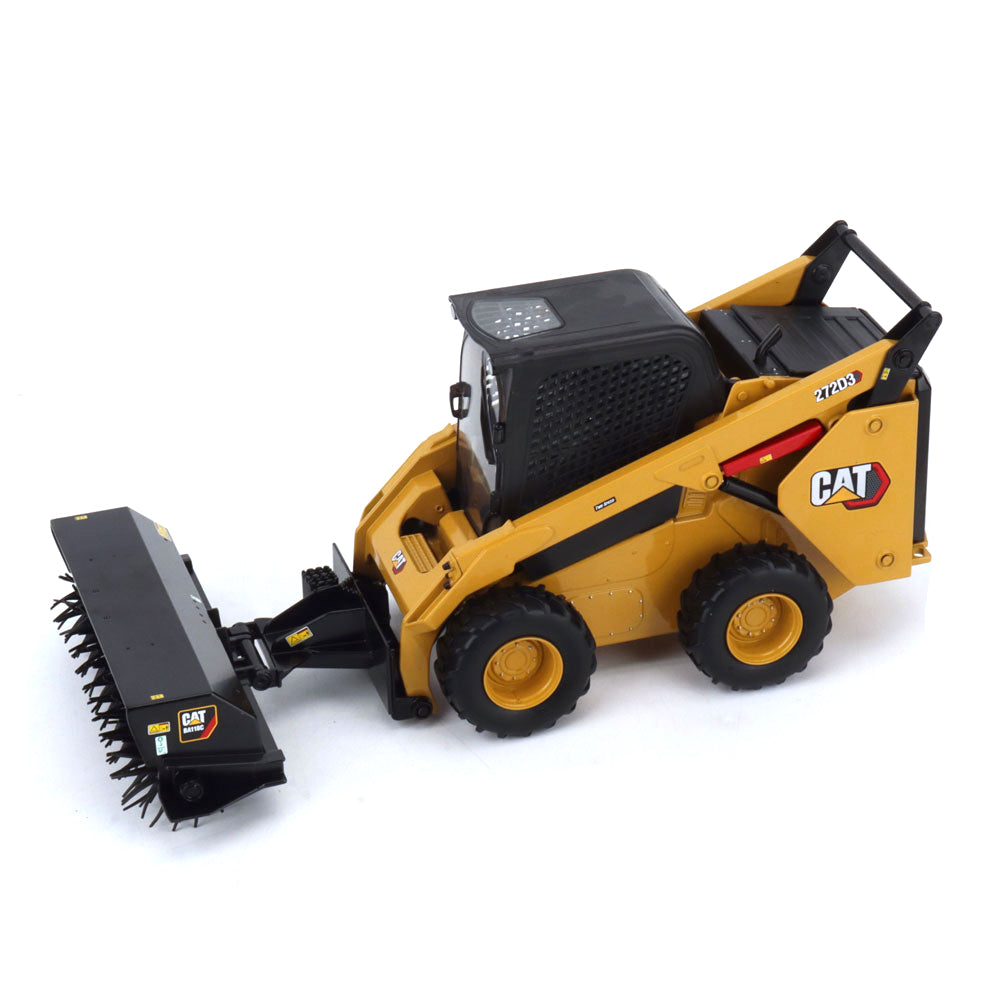 Diecast Masters 85629 cat 272d3 kompaktlader schneeschieber gelb 1:16 1