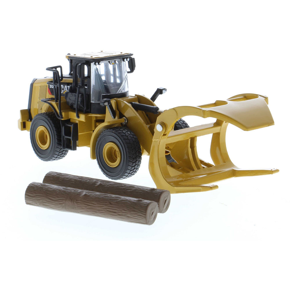 Diecast Masters 85635 cat 950m radlader mit langholz gabel 1:64 1
