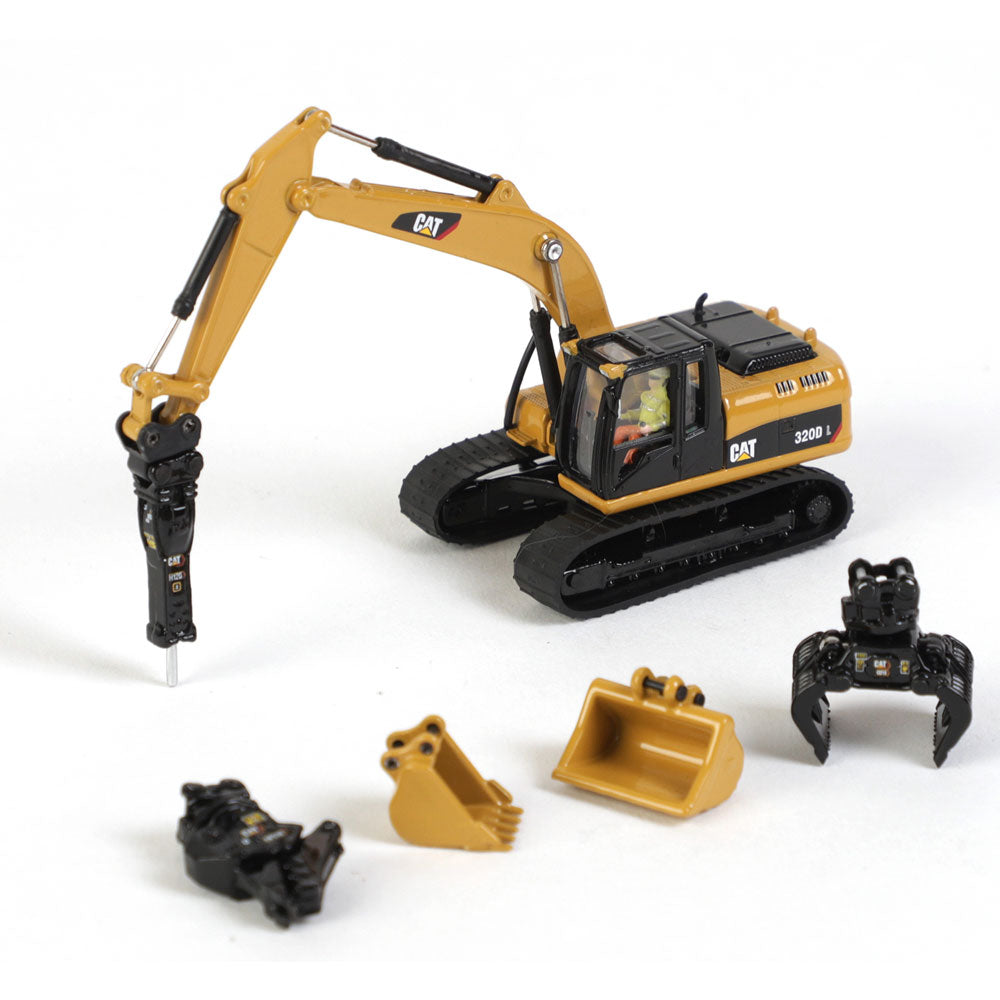 
                  
                    Diecast Masters 85652 cat 320d l hydraulik bagger mit verschiedenen werkzeugen 1:87 3
                  
                