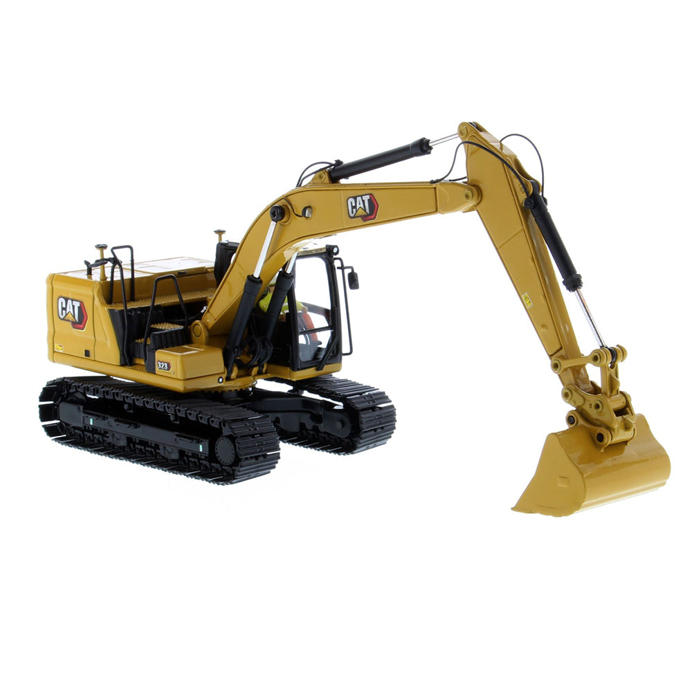 Diecast Masters 85657 cat 323 hydraulik bagger next generation mit 4 werkzeugen 1:50 1