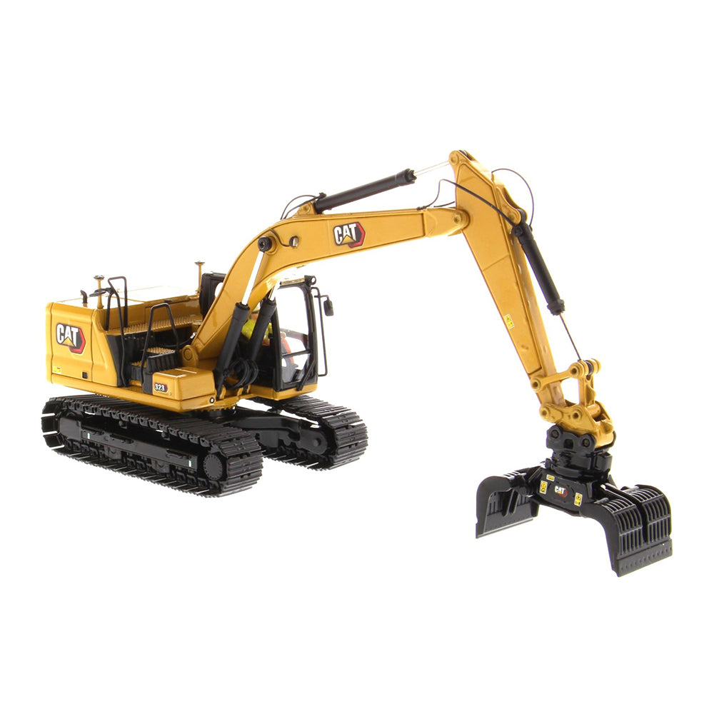 Diecast Masters 85657 cat 323 hydraulik bagger next generation mit 4 werkzeugen 1:50 2
