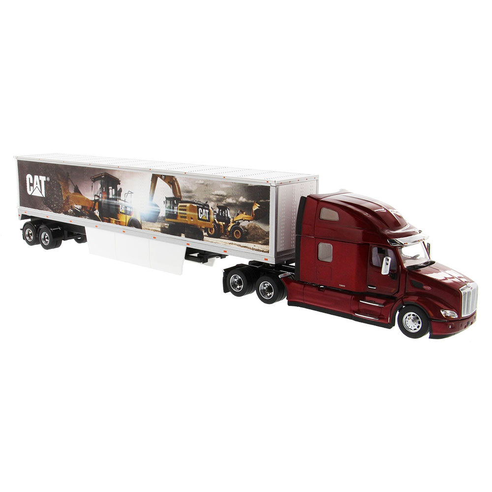 
                  
                    Diecast Masters 85665 lkw peterbilt 579 day cab w cat mural trailers 1:50 4
                  
                