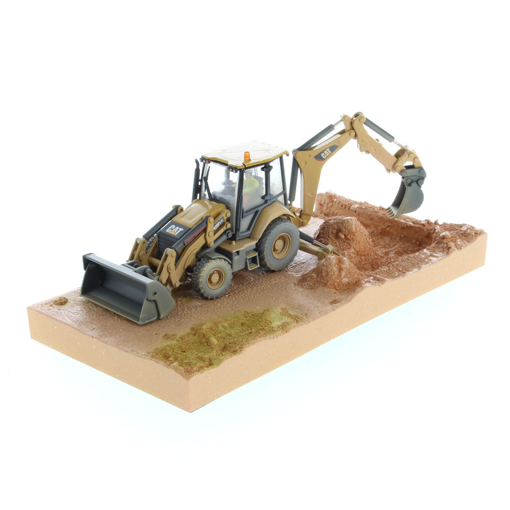 Diecast Masters 85755 cat 420f2 it seitenlader gealtert 1:50 1