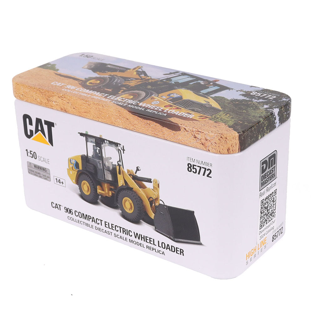 Diecast Masters 85772 Cat 906 Electric Compact Wheel Loader 1:50