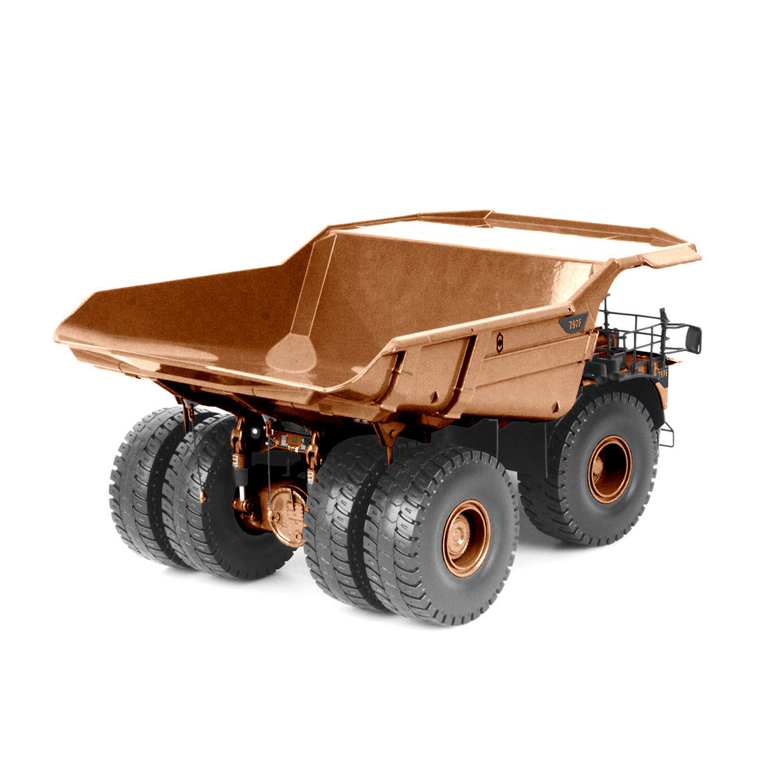 Diecast Masters 85799 Cat 797F Mining Dump Truck Tier 4 copper