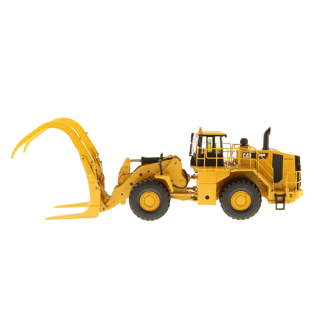 Diecast Masters 85917 Cat 988K Wheel Loader Forestry 1:50