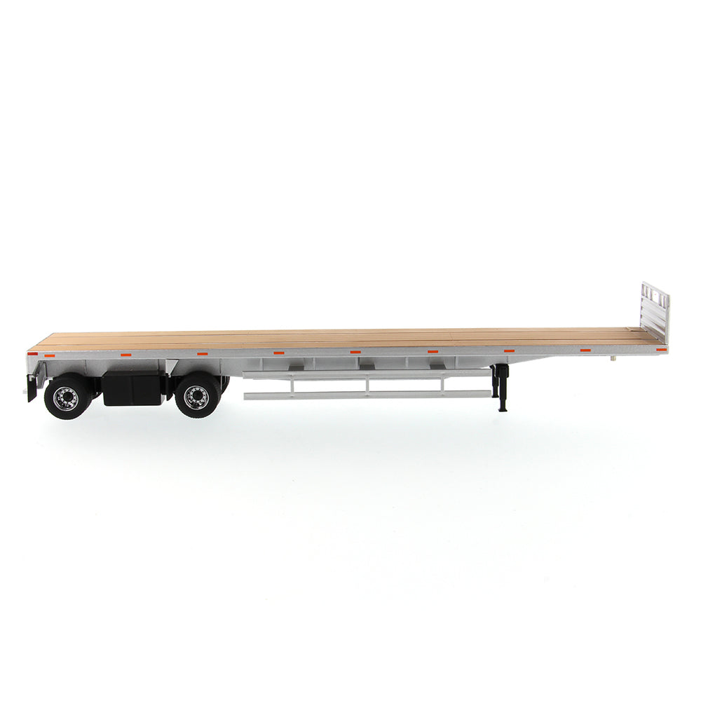
                  
                    Diecast Masters 91023 53ft flat bed trailer silver 1:50 13
                  
                
