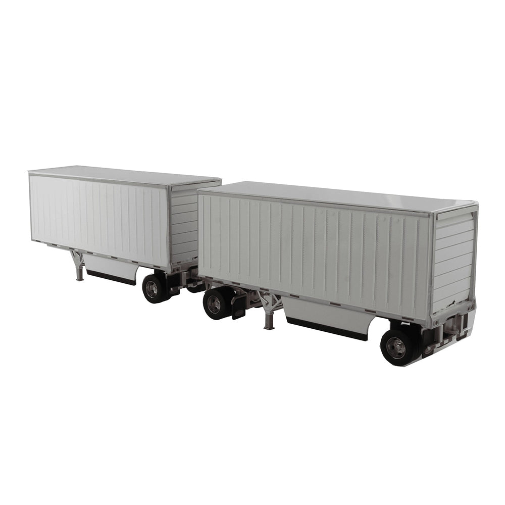
                  
                    Diecast Masters 91036 wabash national 28ft pup trailers x 2 with dolly weiss 1:50 4
                  
                